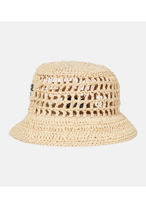 Prada Raffia bucket hat