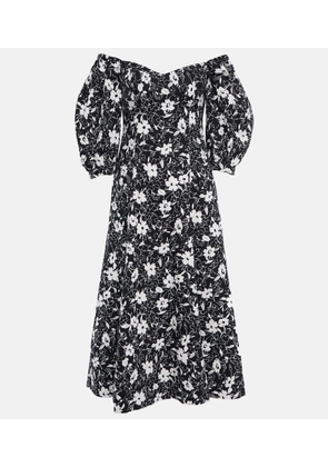 Polo Ralph Lauren Floral linen midi dress