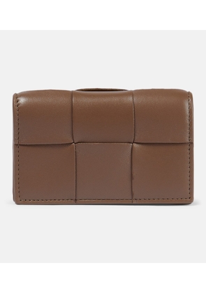 Bottega Veneta Intreccio leather card case