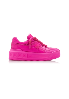 Valentino Garavani - One Stud XL Leather Sneakers - Pink - IT 38 - Moda Operandi