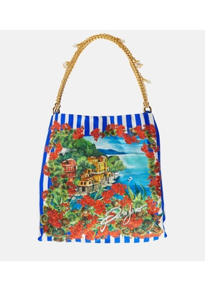 Dolce&Gabbana Portofino printed shoulder bag