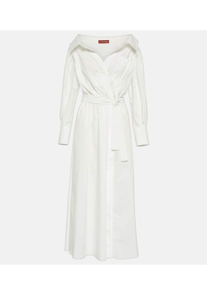 Altuzarra Lyddy cotton-blend wrap dress