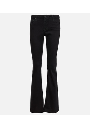 AG Jeans Low-rise flared jeans
