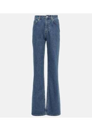 Burberry High-rise straight-leg jeans