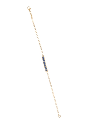 Monica Rich Kosann - Courage 18K Yellow Gold Sapphire Bracelet - Blue - OS - Moda Operandi - Gifts For Her