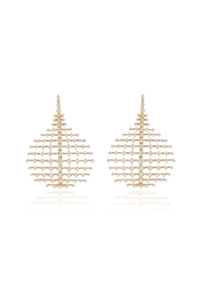 Fernando Jorge - Small Disco 18K Gold Diamond Earrings - Gold - OS - Moda Operandi - Gifts For Her