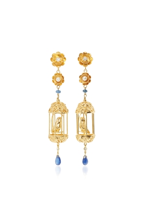 Of Rare Origin - Exclusive Gold Aviary Classic Earrings - Gold - OS - Moda Operandi - Gifts For Her