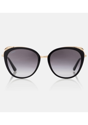 Cartier Eyewear Collection Panthère de Cartier oversized sunglasses
