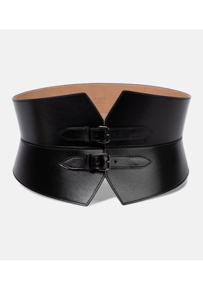 Alaïa Leather corset belt