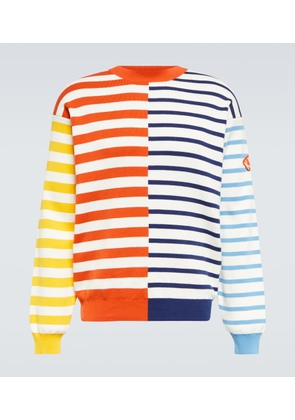 Kenzo Striped cotton and wool sweater