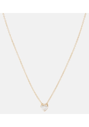 Sophie Bille Brahe Orangerie de Coeur 18kt gold necklace with diamonds