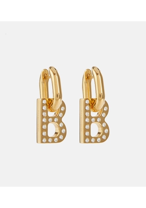 Balenciaga B Chain XS embellished earrings
