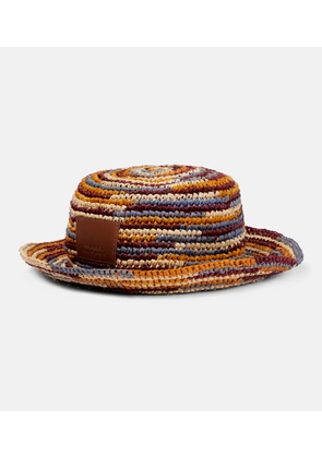 Isabel Marant Yucata raffia bucket hat
