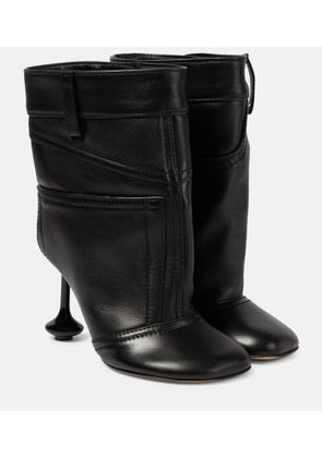 Loewe Toy leather ankle boots