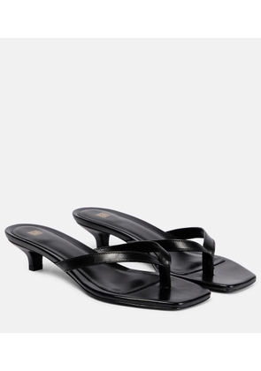 Toteme Leather thong sandals