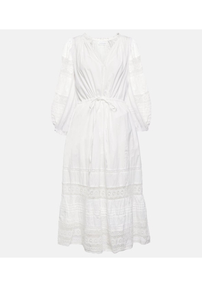 Velvet Chanelle cotton midi dress