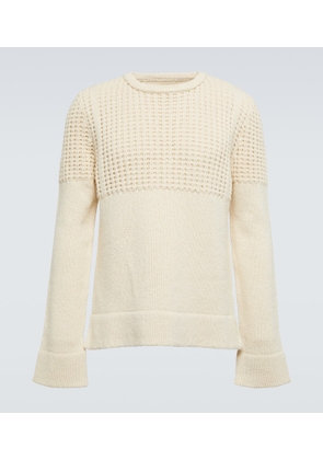Jil Sander Cotton and wool sweater