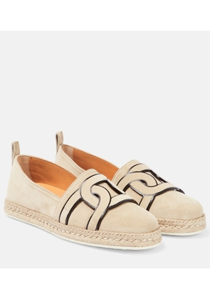 Tod's Kate suede espadrilles