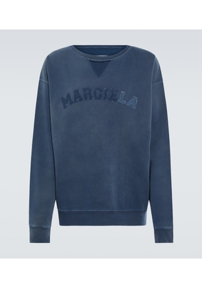 Maison Margiela Logo cotton fleece sweatshirt