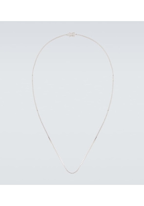 Tom Wood Square chain silver necklace
