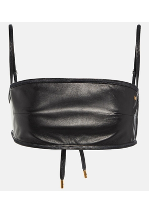 Tom Ford Leather bra top