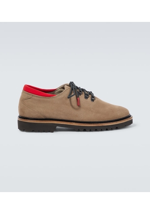 Kiton Suede lace-up shoes