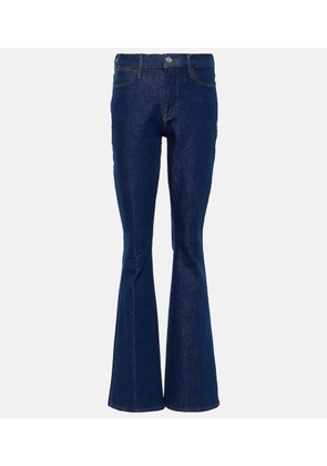 Frame Le Shape high-rise flared jeans