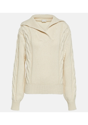 Magda Butrym Cable-knit cashmere sweater