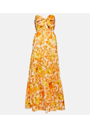 Zimmermann Floral cotton maxi dress