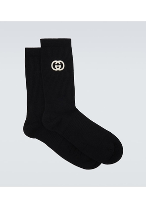 Gucci Interlocking G cotton-blend socks