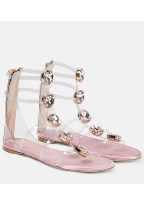 Giambattista Valli Embellished PVC sandals