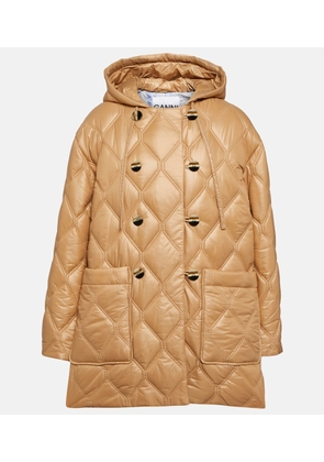 Ganni Quilted ripstop jacket