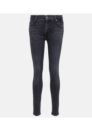 7 For All Mankind HW Skinny high-rise slim jeans