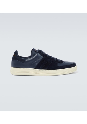 Tom Ford Radcliffe suede and leather sneakers