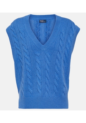 Polo Ralph Lauren Cable-knit wool and cashmere vest