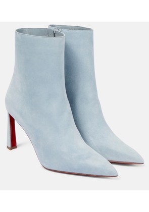 Christian Louboutin Condora 100 suede ankle boots