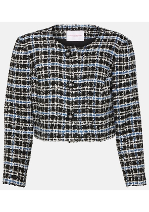 Carolina Herrera Cropped tweed jacket