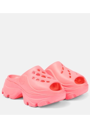 Adidas by Stella McCartney Logo rubber clogs