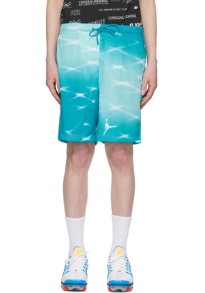 Nike Jordan Blue Printed Shorts
