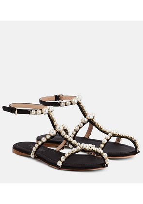 Giambattista Valli Maharani faux pearl-embellished sandals