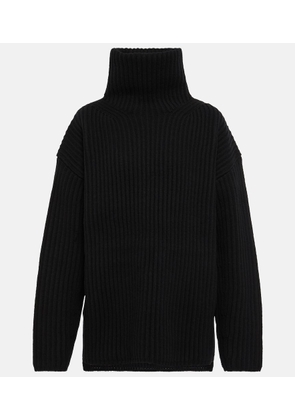 Joseph High-neck ribbed-knit wool sweater
