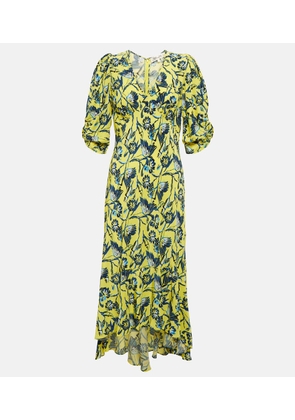 Diane von Furstenberg Printed crêpe midi dress