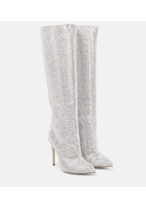 Paris Texas Holly embellished knee-high boots