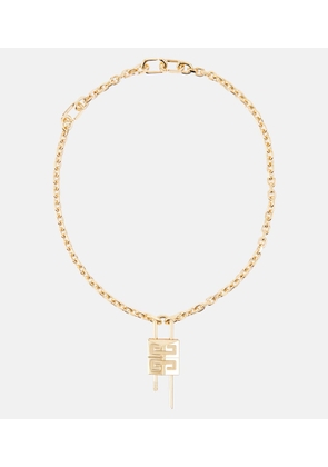Givenchy 4G Padlock chainlink necklace