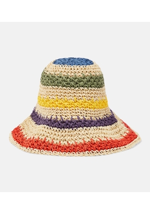 Ruslan Baginskiy Paper straw bucket hat