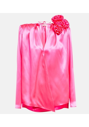 Magda Butrym Embellished silk blouse