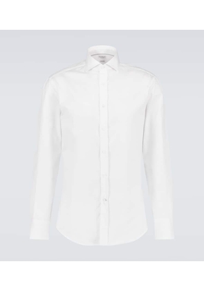 Brunello Cucinelli Long-sleeved cotton shirt