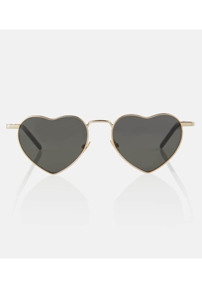 Saint Laurent SL 301 Loulou heart-shaped sunglasses