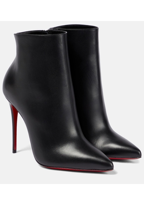 Christian Louboutin So Kate 100 leather ankle boots