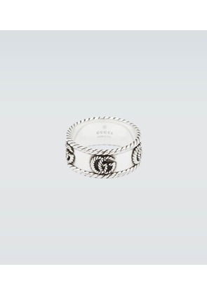 Gucci Double G sterling silver ring